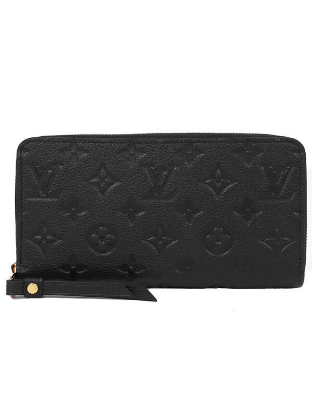 Louis Vuitton Monogram Empreinte Zippy Wallet Round Zipper Long